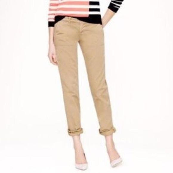 J. Crew Pants - J.Crew Frankie Khaki Pant